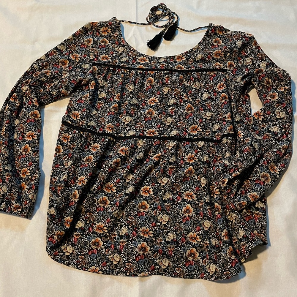 Knox Rose Peasant Top